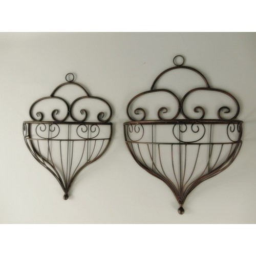 2er set blumenkasten metall - set,