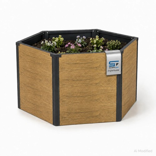 Schartec hochbeet metall holz - metall,