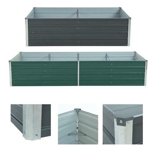 Metall hochbeet pflanzbeet - metall,