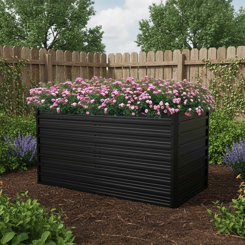 Blumenbeet metall pflanzbeet - metall,