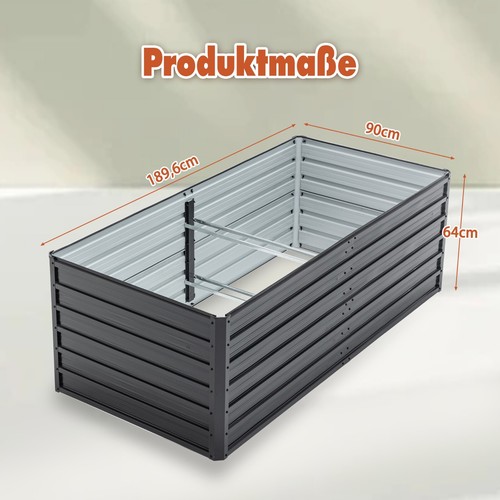 Metall hochbeet pflanzbeet - hochbeet,