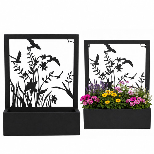 Unus blumenkasten metall - blumenkasten,