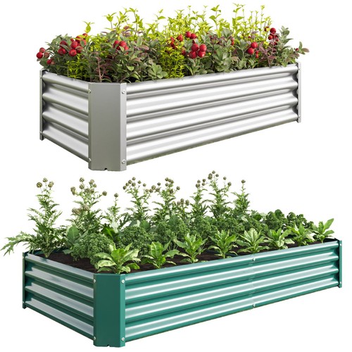 Metall garten hochbeet - metall,